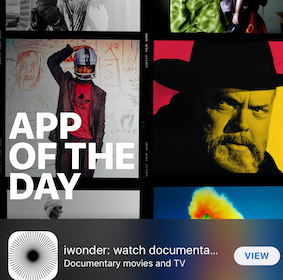 iwonder is Apple's App of the Day