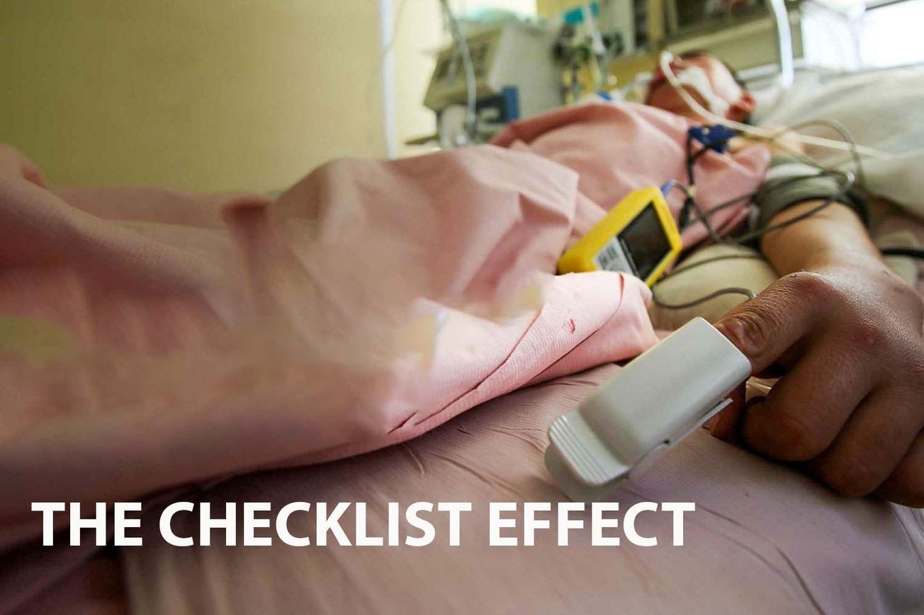 The Checklist Effect: Importance for surgical outcomes