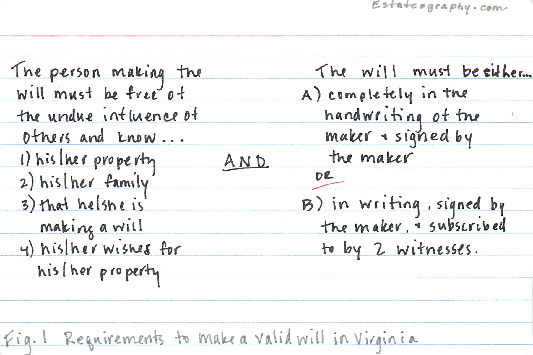 Will Execution Requirements