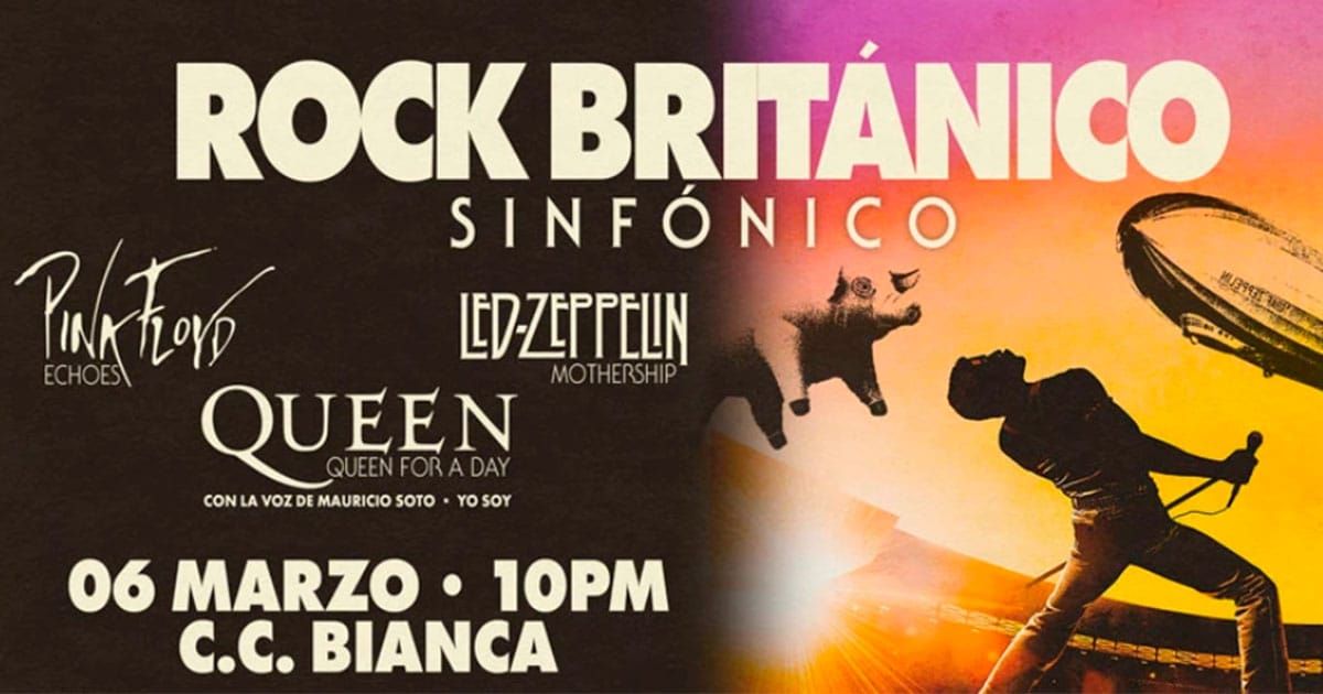 Rock británico sinfónico en Lima: tributos a Queen, Led Zeppelin y Pink Floyd llegan a Barranco