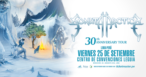 SONATA ARCTICA: 30 AÑOS DE POWER METAL EN LIMA
