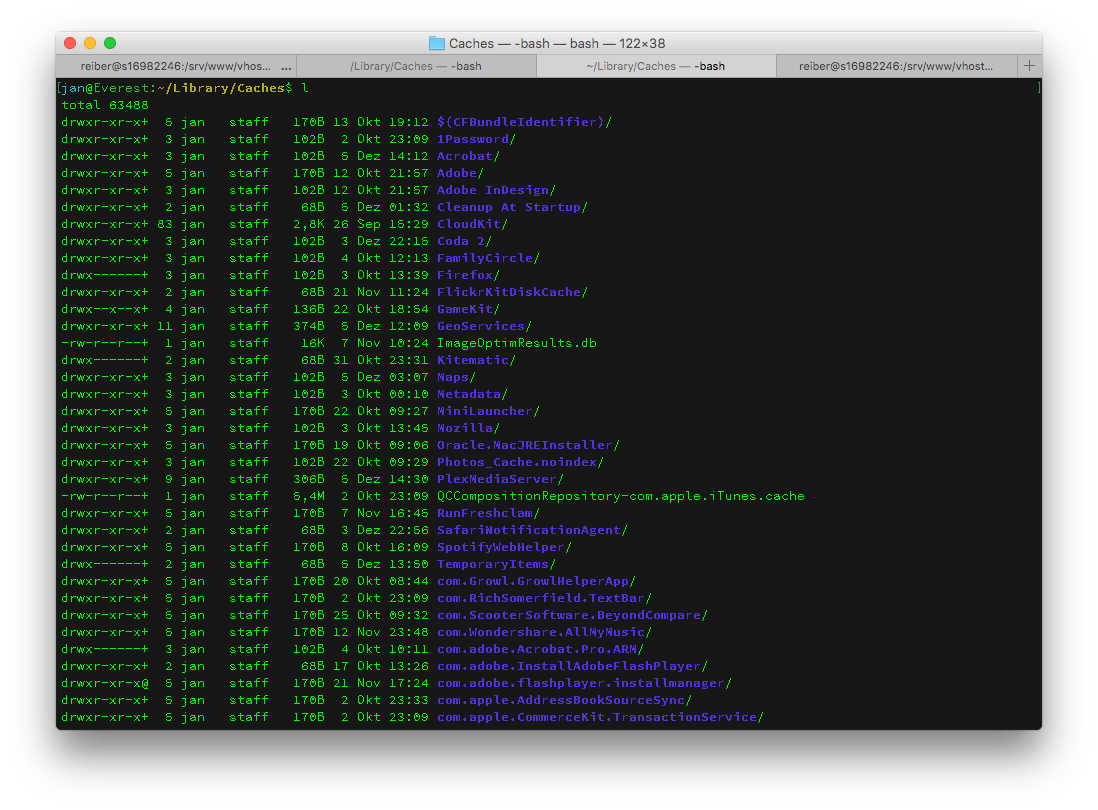 OSX Terminal pimpen