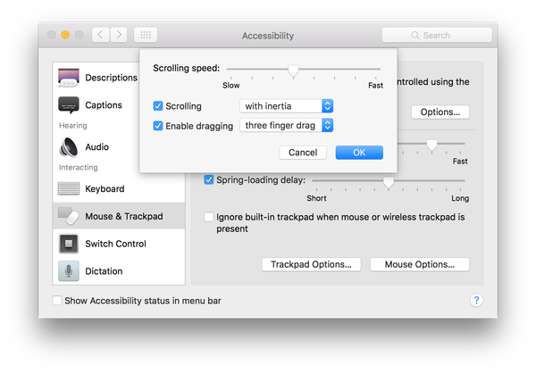 Die beste OSX Geste: Fenster mit 3 Fingern bewegen