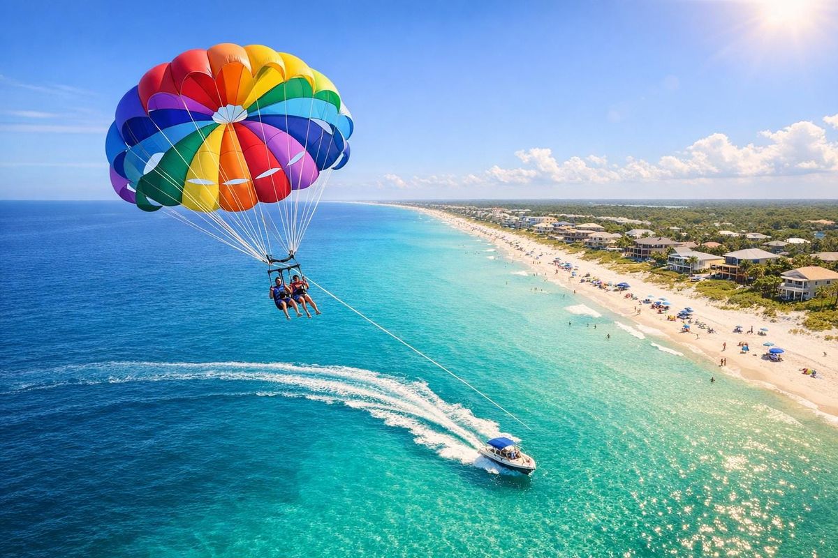 Top 5 Parasailing Spots on 30A