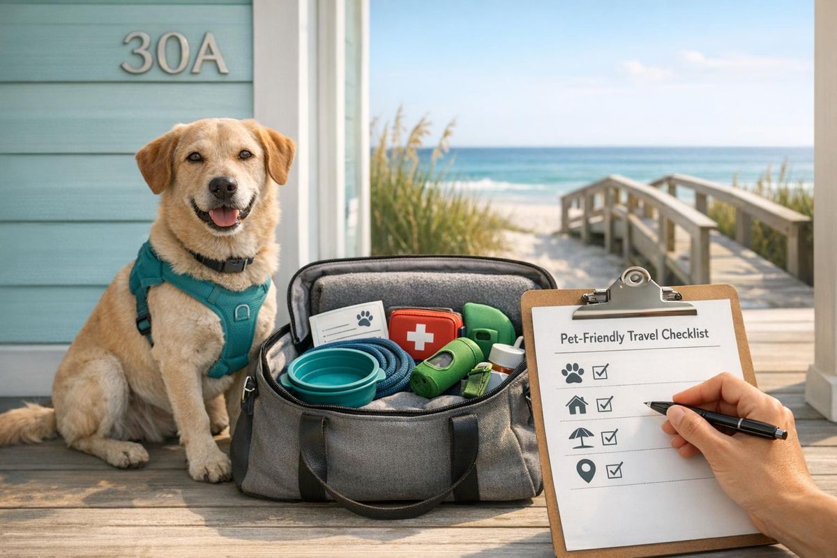Checklist for Booking Pet-Friendly Stays on 30A