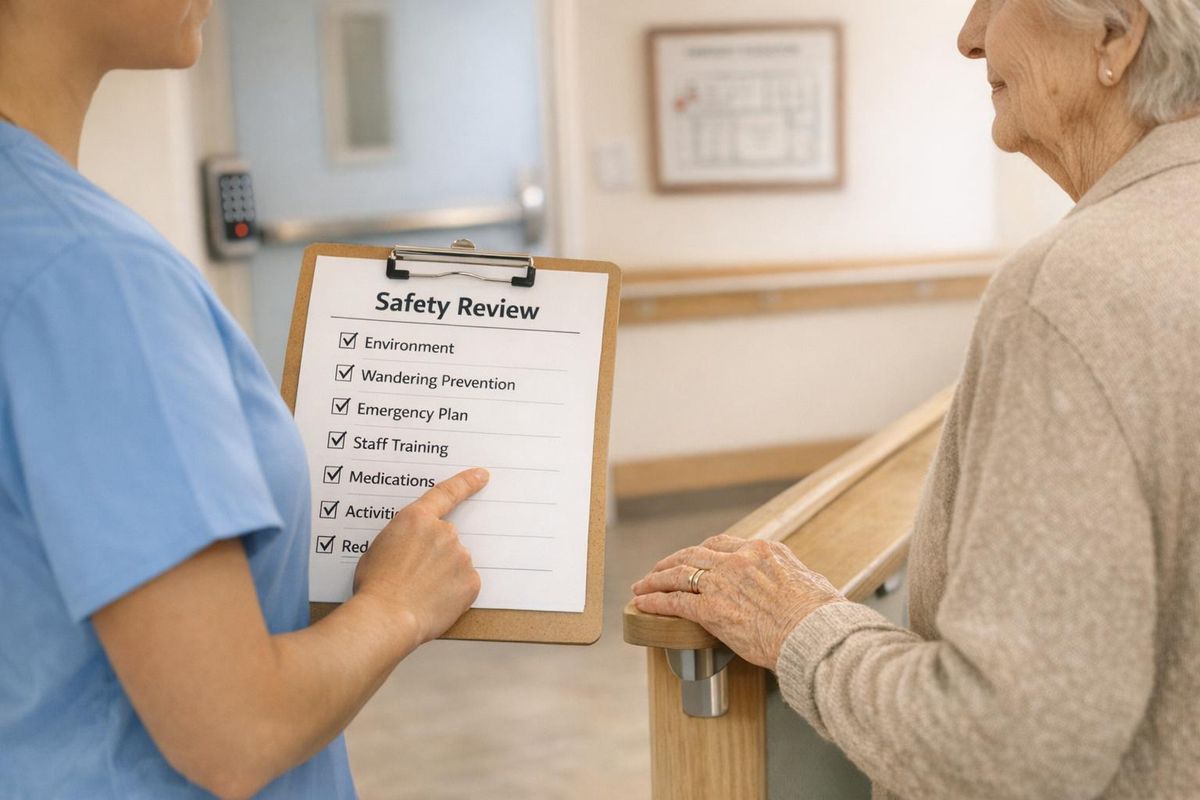 Checklist for Evaluating Dementia Care Facility Safety