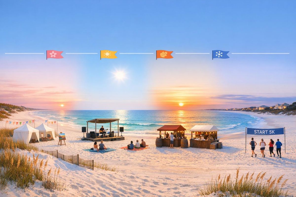 Annual 30A Beach Festivals Calendar