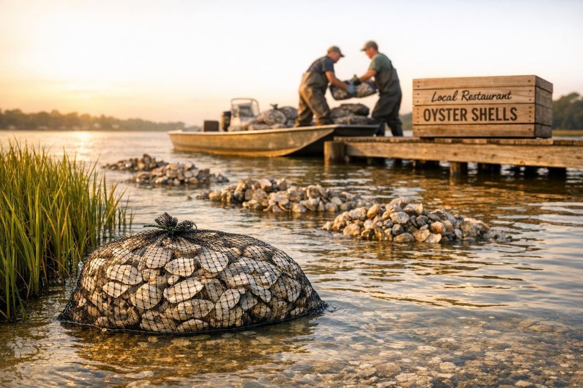 How Local Restaurants Help Restore Oyster Reefs