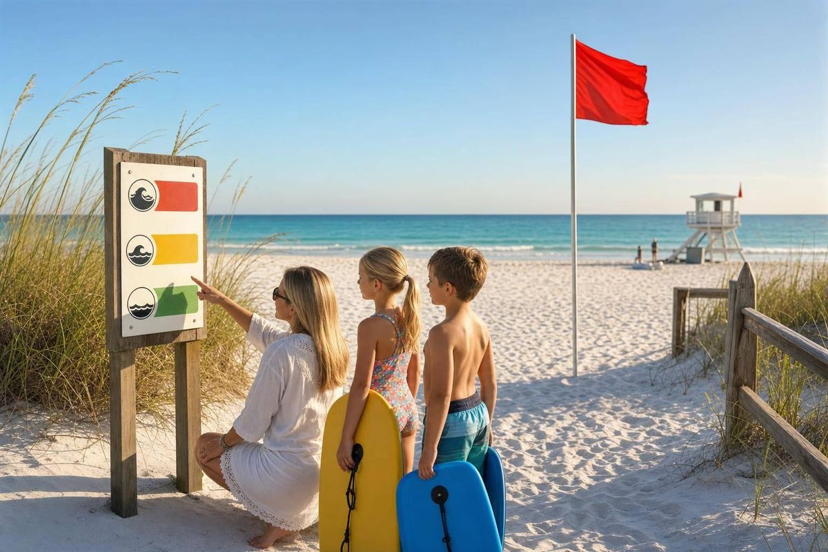 30A Beach Flags Explained: What Families Need to Know