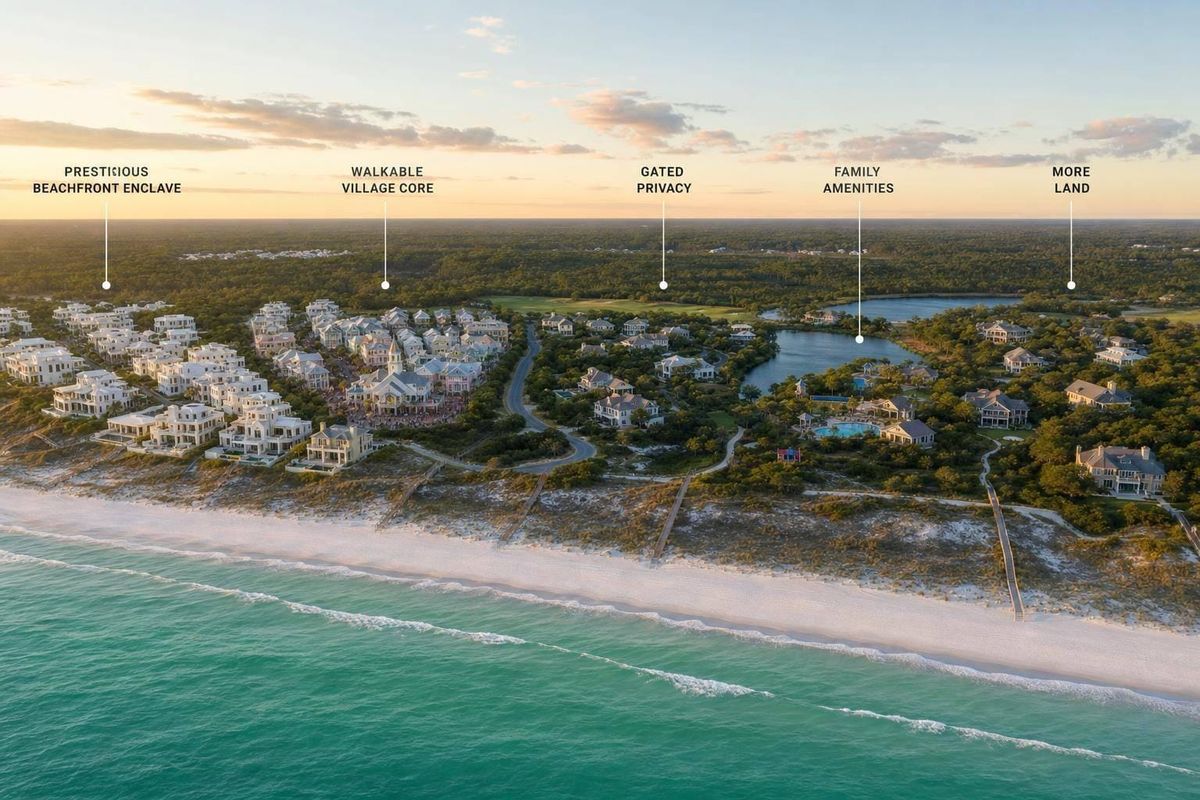 Best 30A Neighborhoods for Luxury Homes