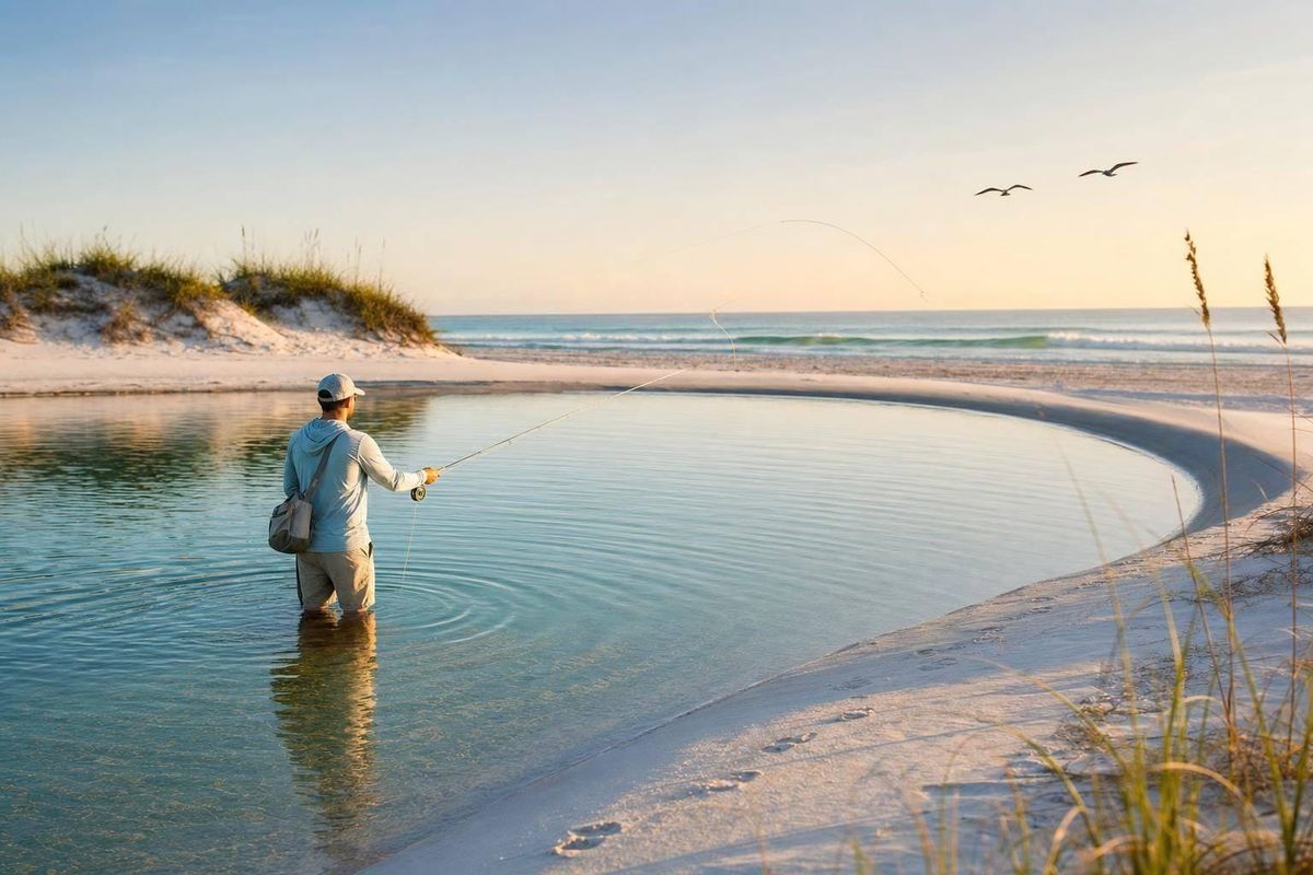Top 5 Fly Fishing Spots on 30A for Beginners