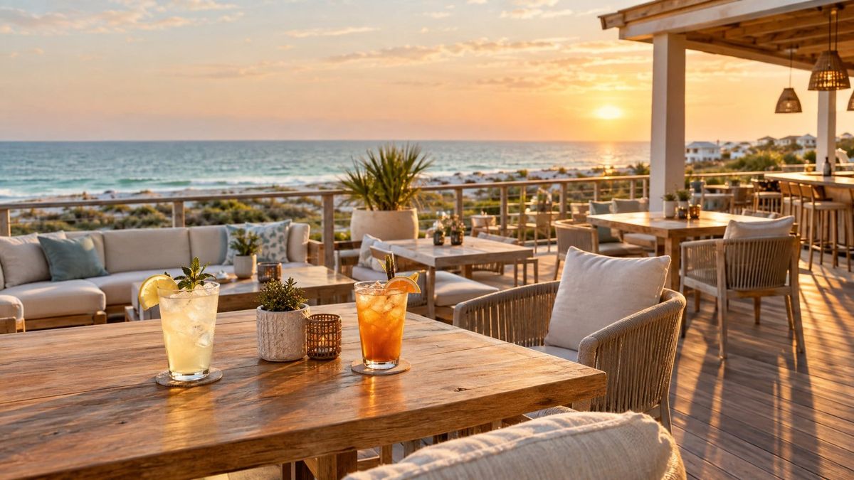 Best Happy Hours 30A: Seaside to Rosemary Spots