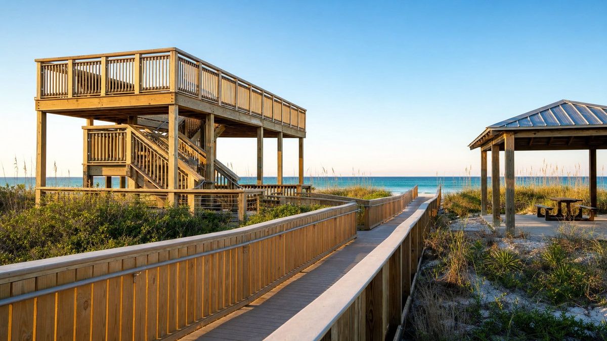 Ed Walline Beach Access: Parking, Cam & Amenities