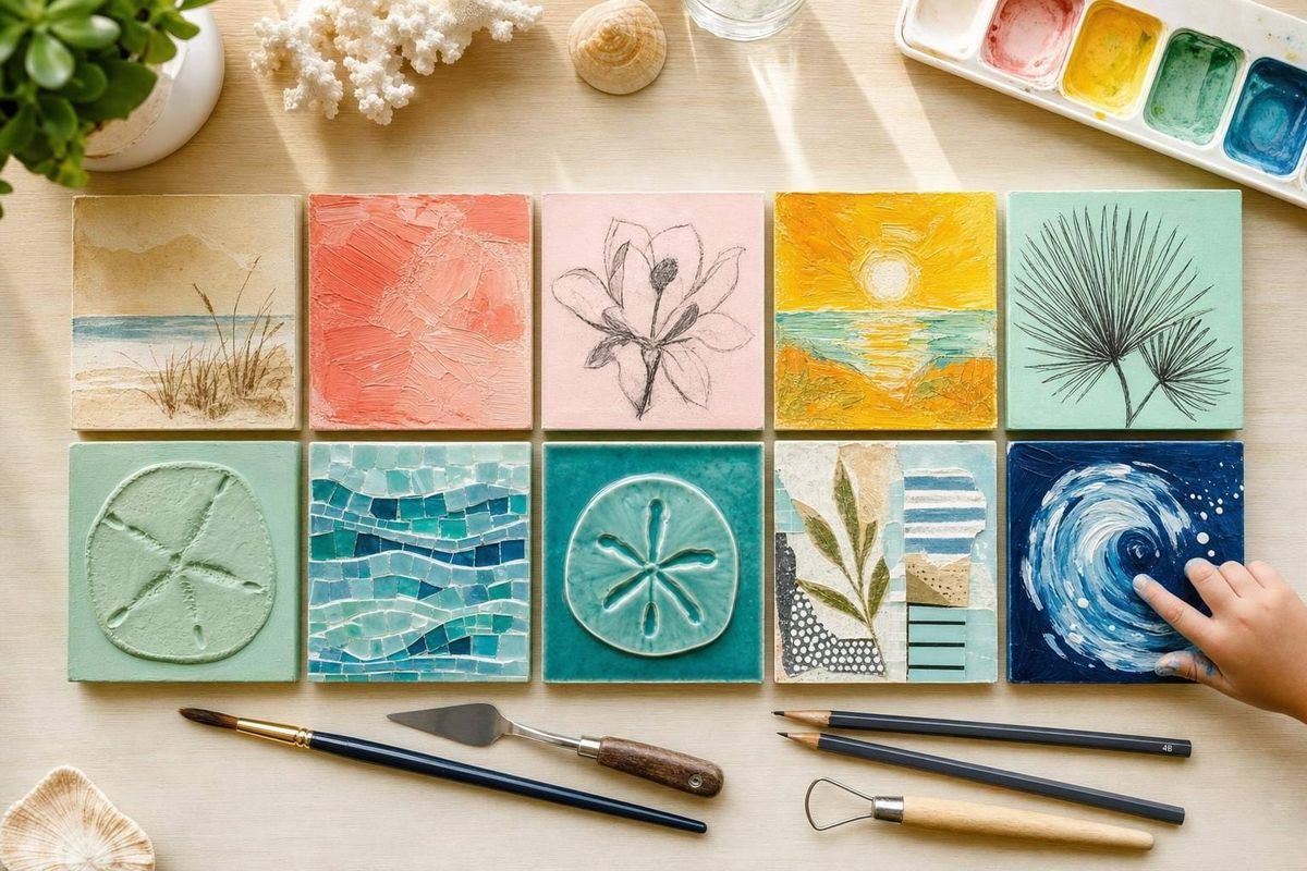 10 Art Classes in South Walton and 30A