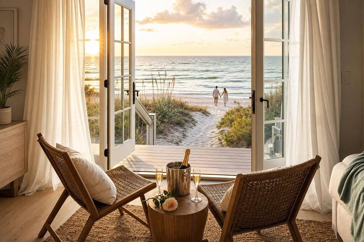 10 30A Romantic Getaway Rentals for Couples