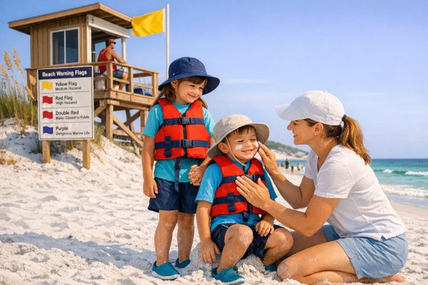 10 Beach Safety Tips for Kids on 30A