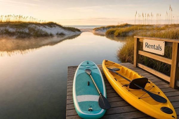 Renting Paddleboards and Kayaks in 30A