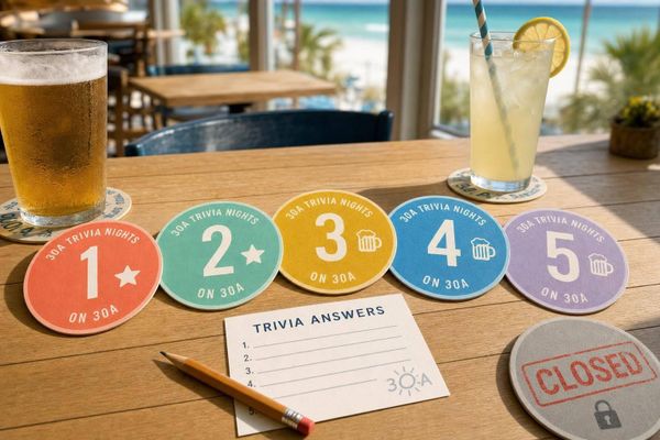 Top 5 Trivia Nights on 30A