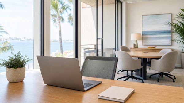 30A Flex Space for Remote Work and Meetings