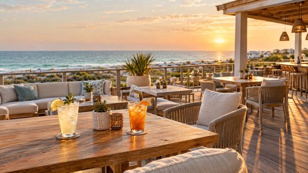 Best Happy Hours 30A: Seaside to Rosemary Spots