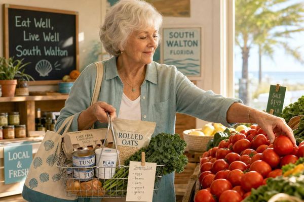 Senior Nutrition on a Budget in South Walton