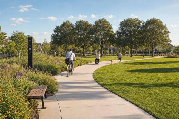 WaterColor Amenities-Parks, Trails & Lawns
