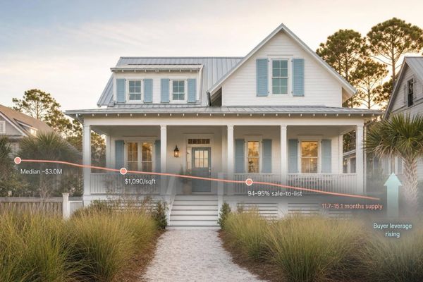WaterColor Home Sales: Pricing Trend Guide