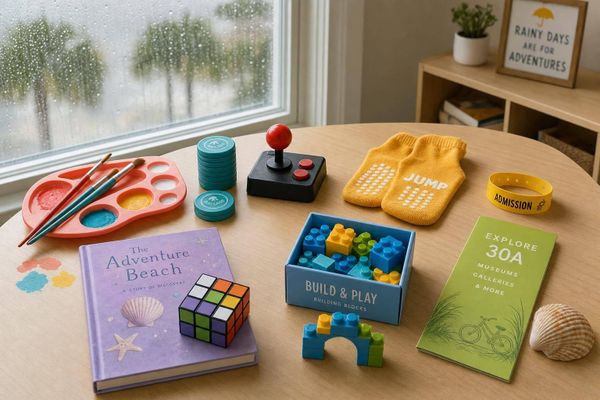 25 Indoor Activities on 30A for Kids
