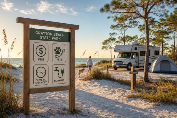 Grayton Beach Camping FAQ: Fees, Pets, Check-In