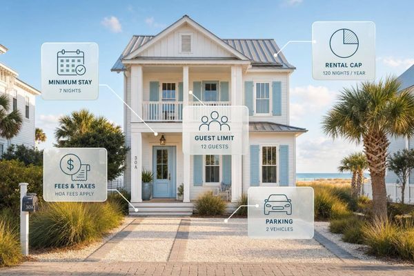30A HOA Vacation Rental Rules: 2026 Guide