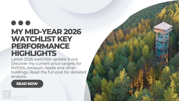 My Mid-Year 2026 Watchlist - Key Performance Highlights