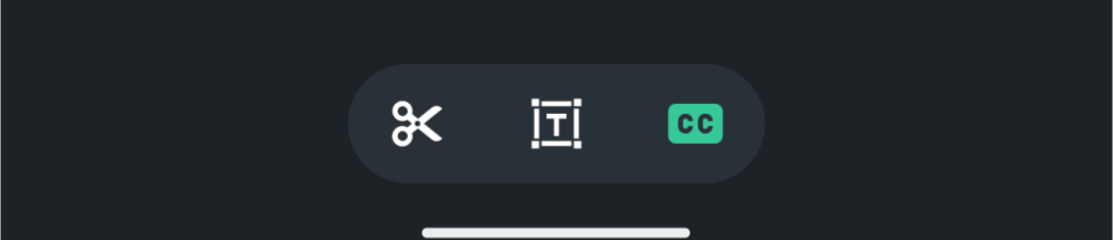 LinkedIn's built-in video editor