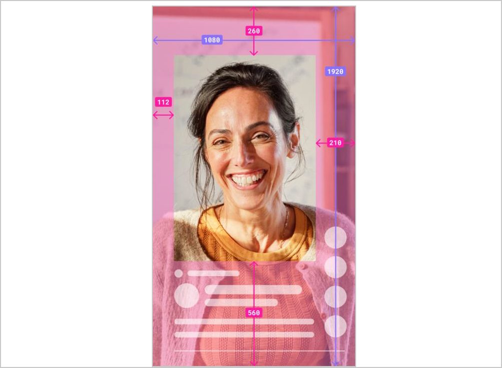 LinkedIn graphic showing a user interface map for videos on the video tab.