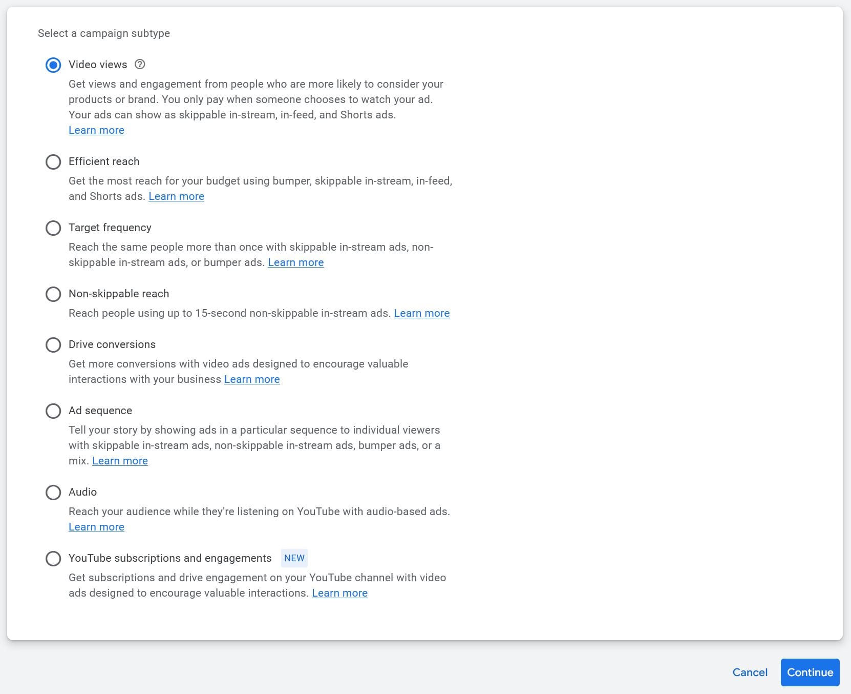 Google Ad setup guide. 