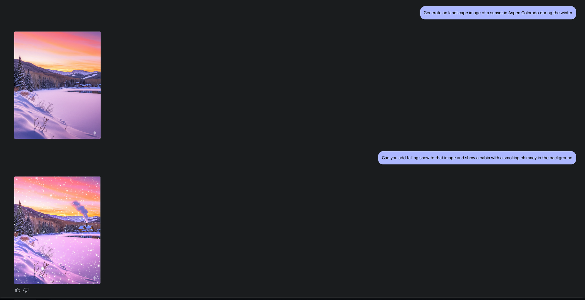 Guide showing how to edit generated images on Flash 2.0