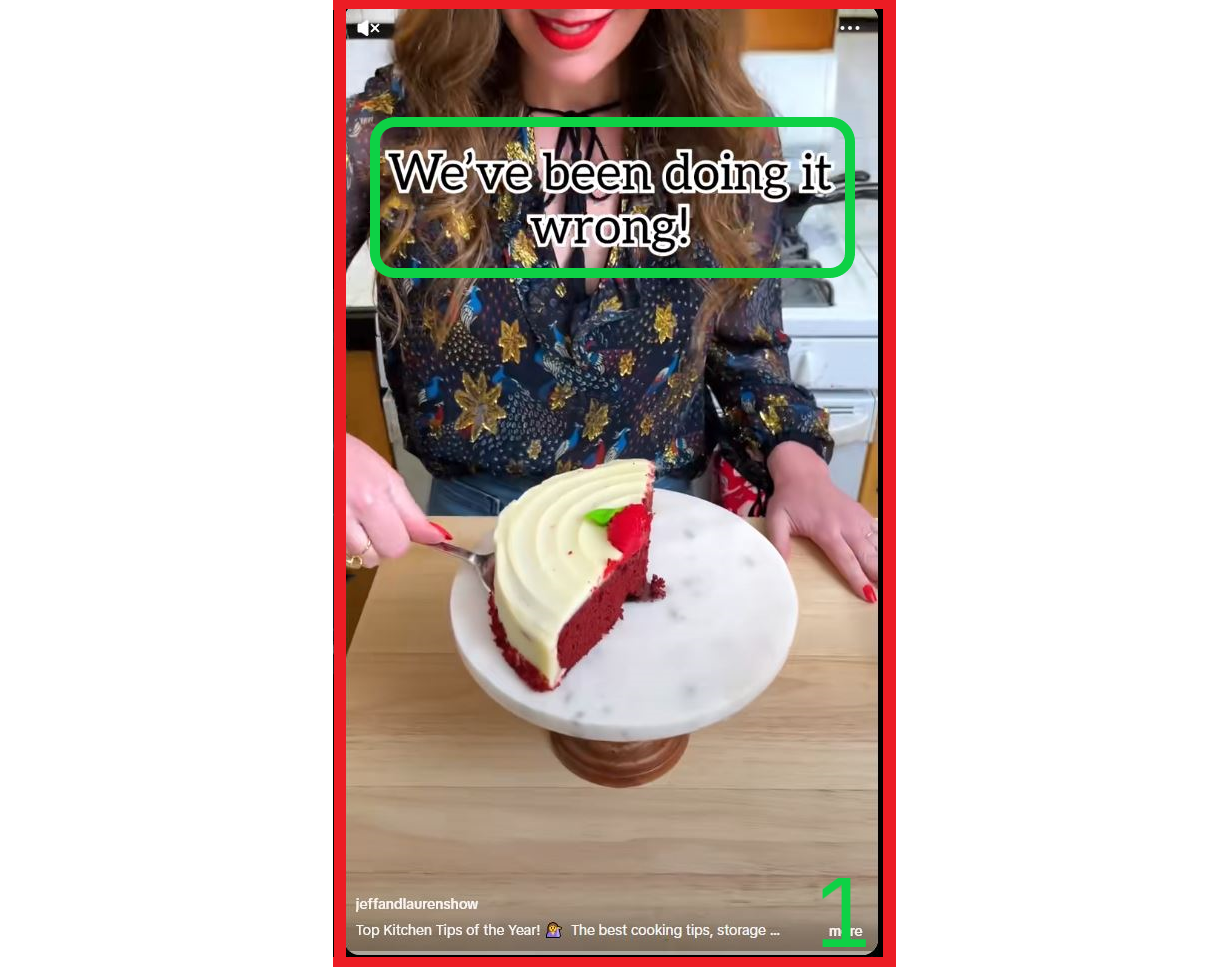 CapCut style caption with bold text and a text outline. 