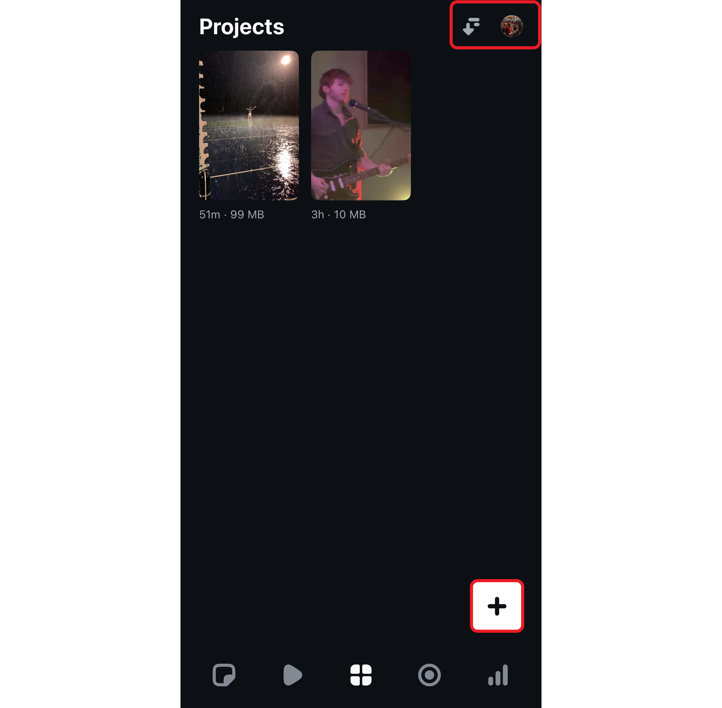 Edits home screen showing how to use navigational features. 