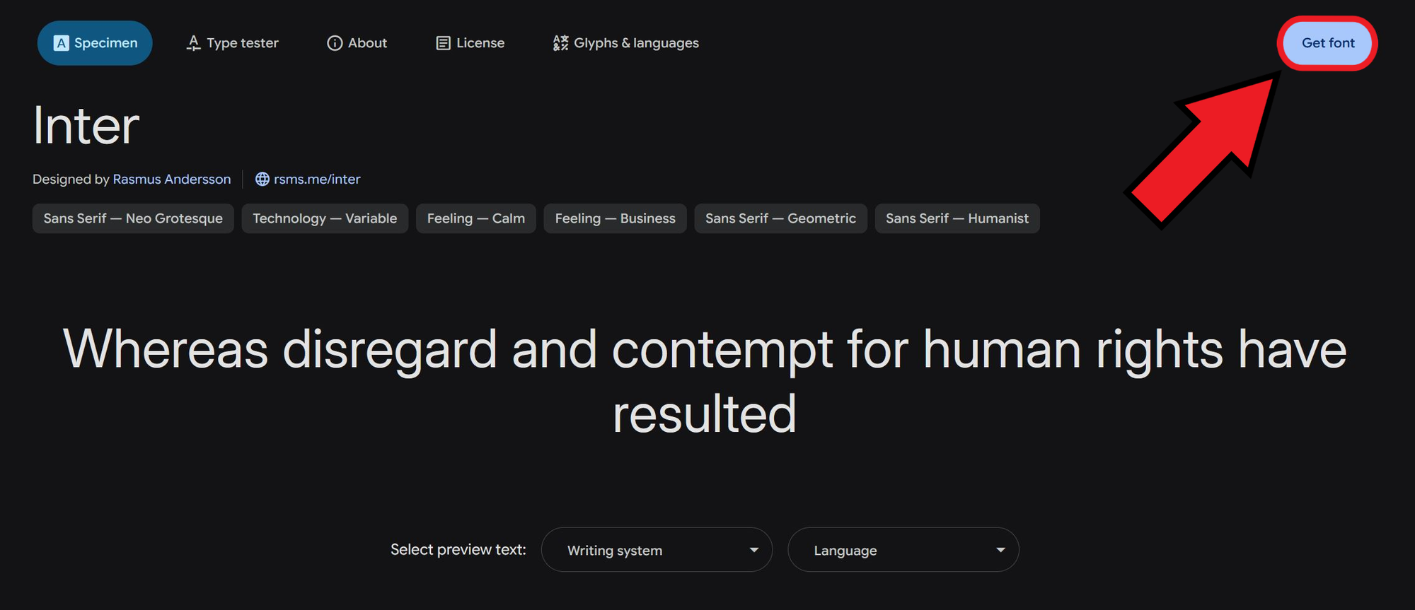 Guide showing how to save CapCut style fonts from Google Fonts