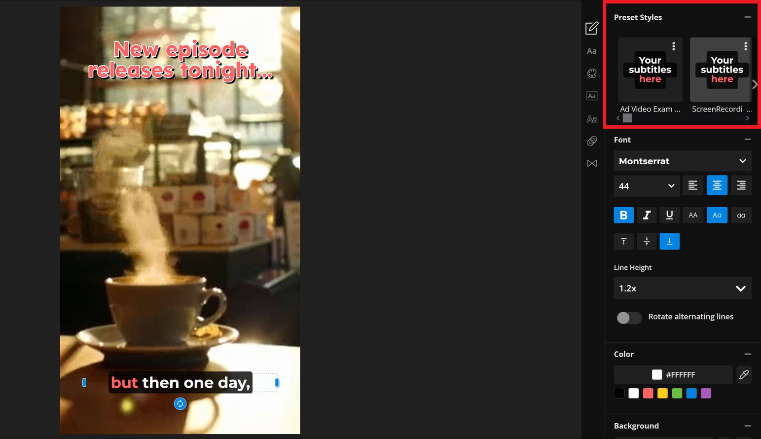 Guide showing how to apply CapCut-style captions automatically. 