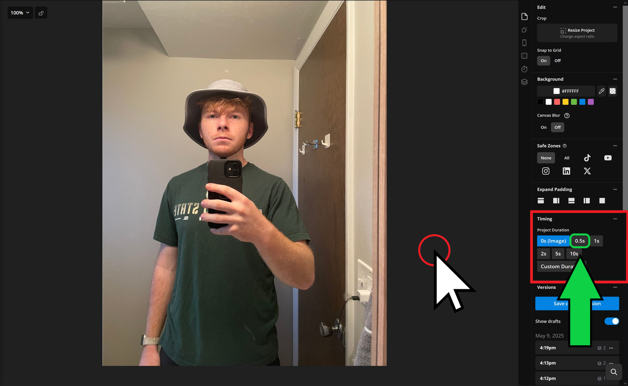 Guide showing how to convert images to videos to join the ChatGPT 100x trend.