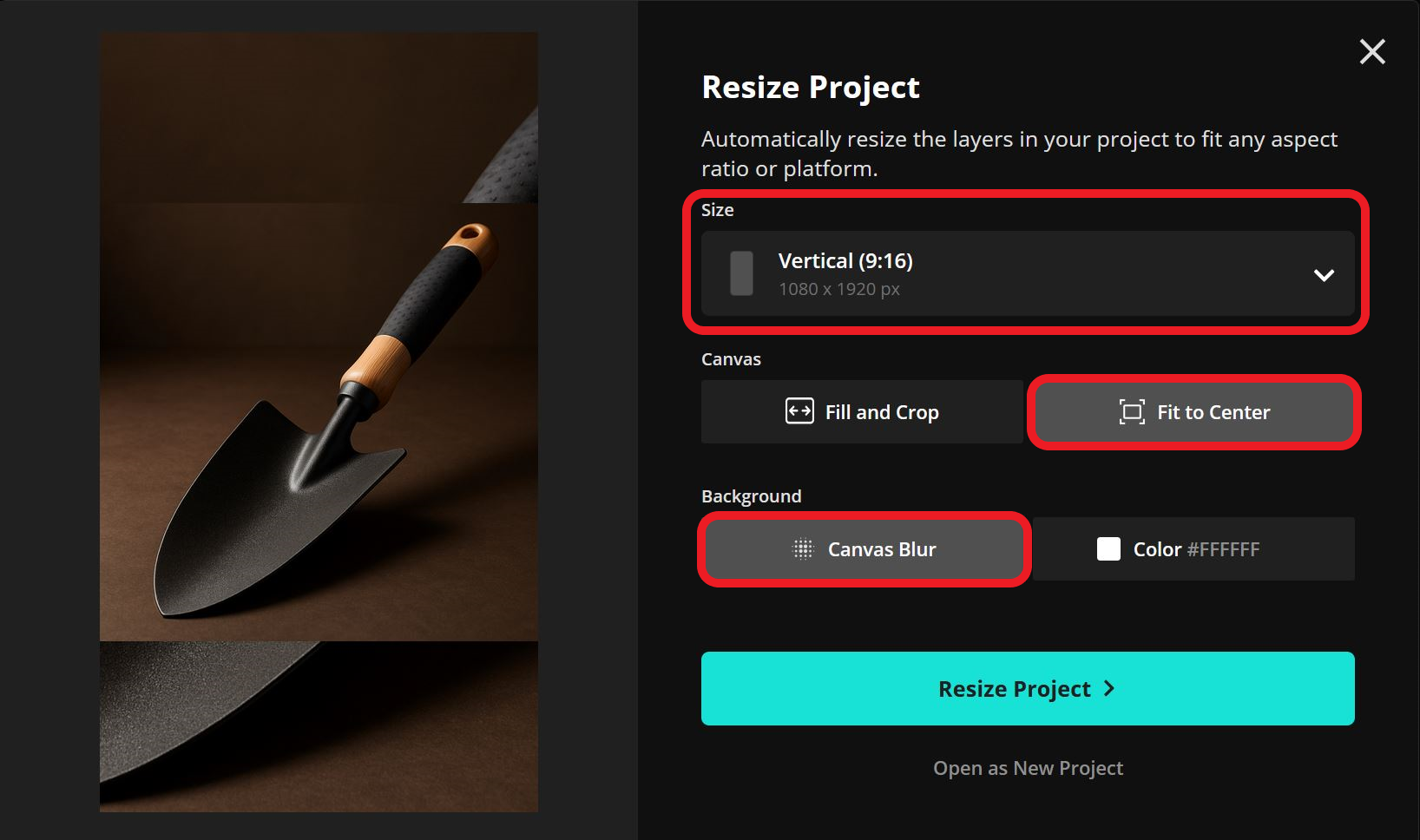 Guide showing how to create blurred background images for Instagram Stories. 