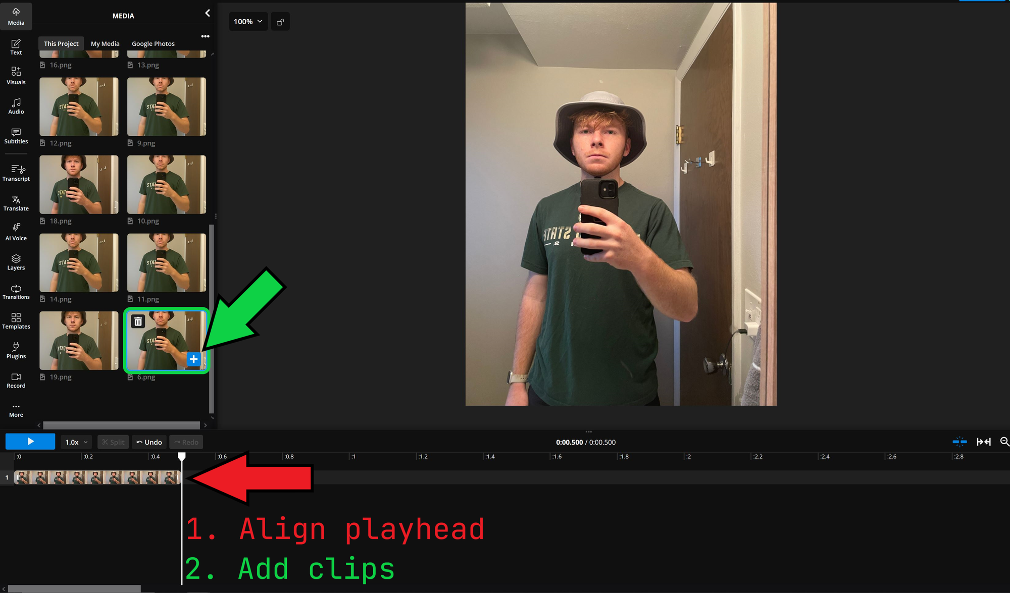 Guide showing how to build a ChatGPT 100x trend video. 