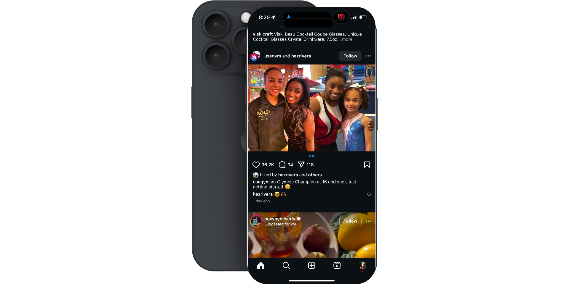 An alternative CapCut-style iPhone template.