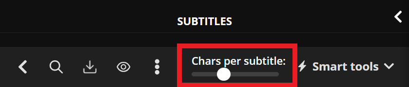 Guide showing how to edit video captions. 