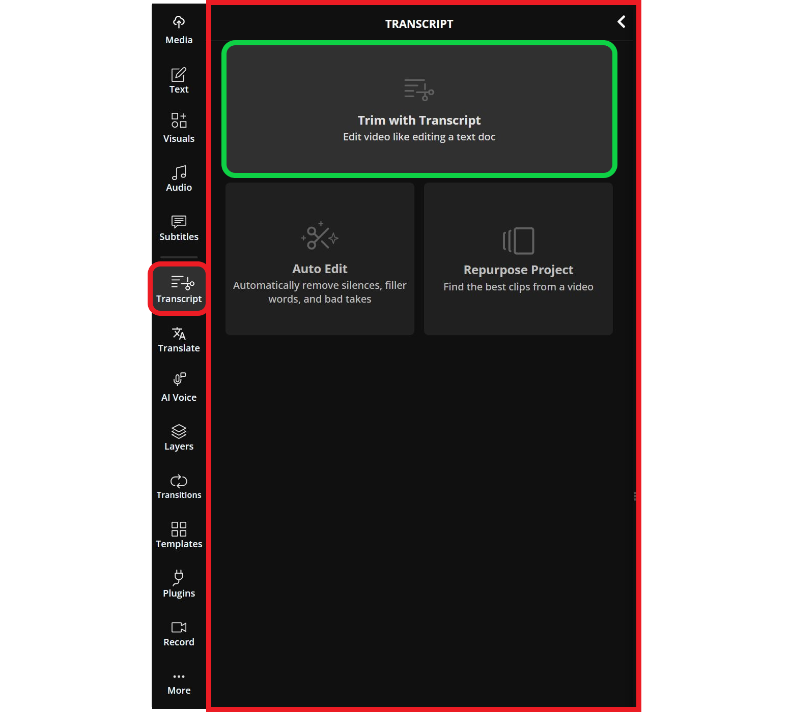 Guide showing how to generate a video transcript to automatically create a thumbnail with ChatGPT. 