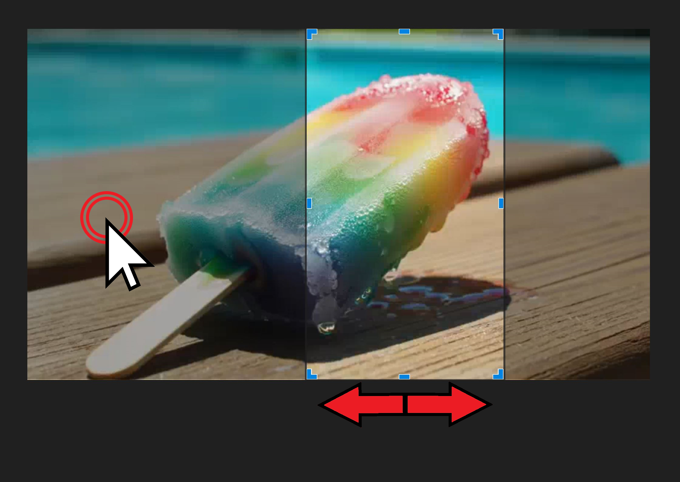 Guide showing how to resize Veo 3 generated videos.