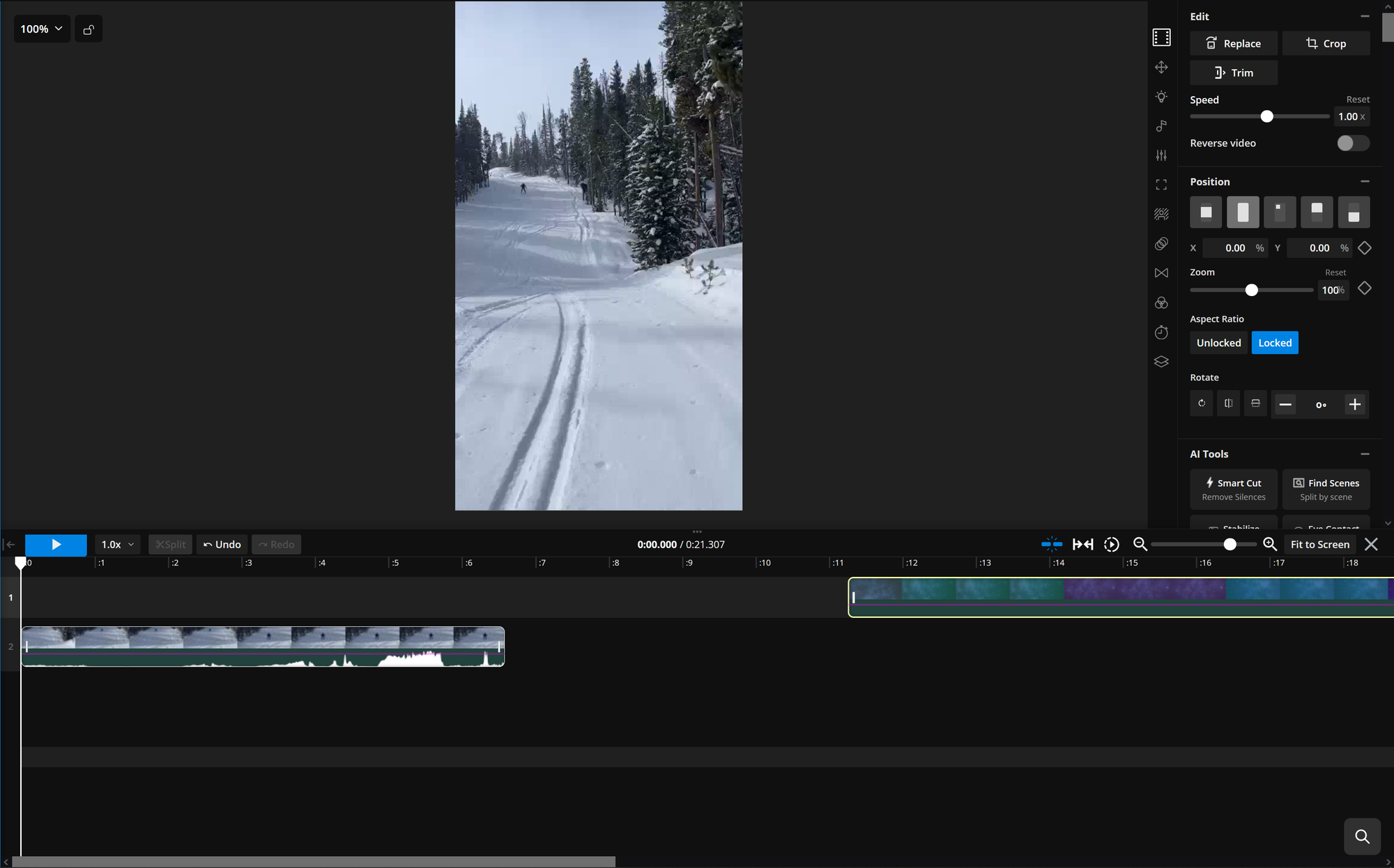 Guide showing how to build a Shooting Star meme video in an online editor. 