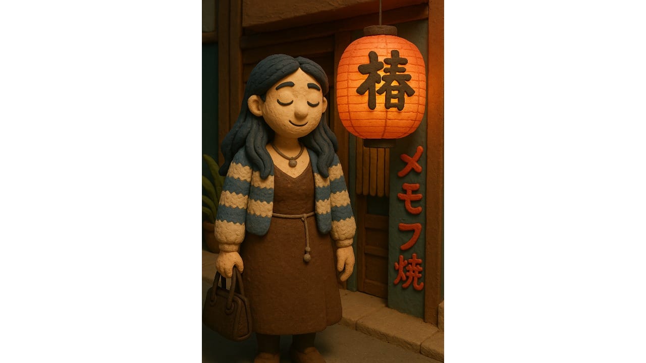 Claymation-style image with visible clay textures, soft lighting, and a stop-motion aesthetic.