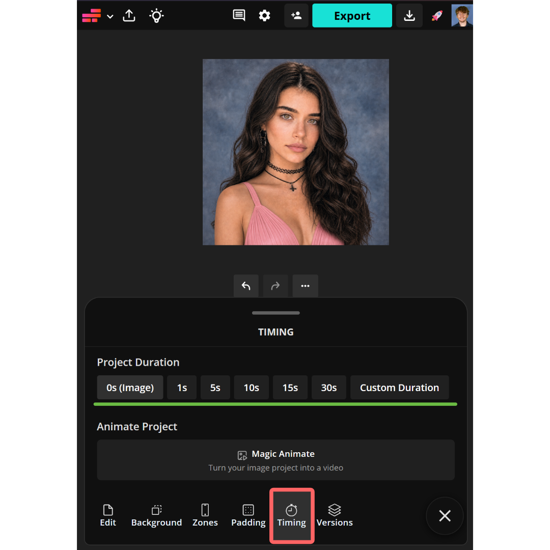 Guide showing how to turn an image into a video for the "I'm so sorry" TikTok trend. 