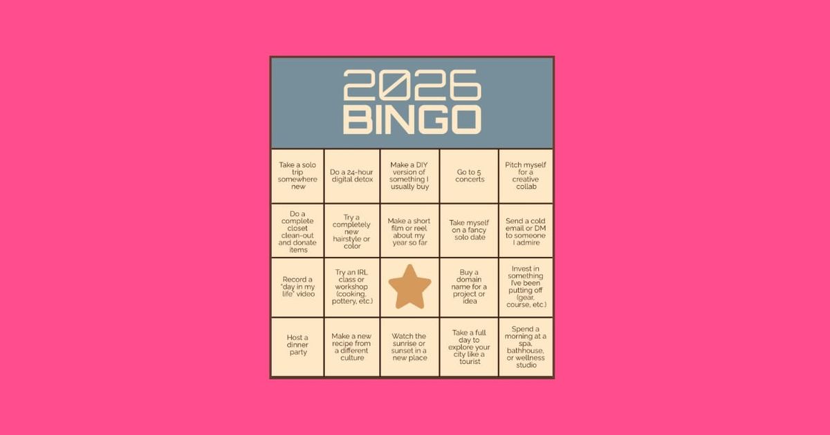 How to Create a 2026 Bingo Card and Vision Board